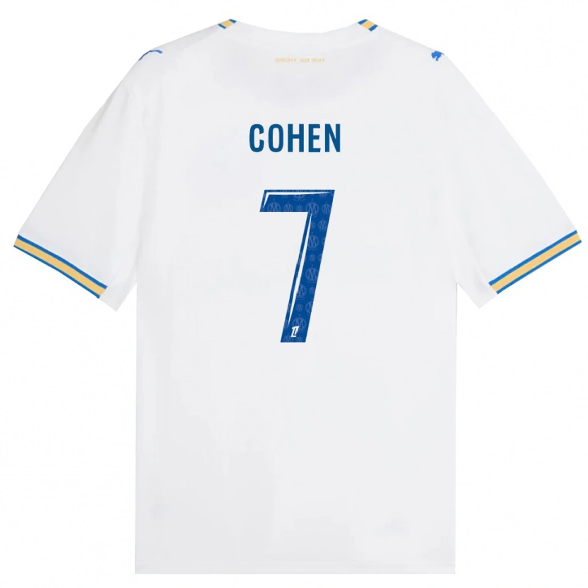 Danxen Dames Dan Cohen #7 Dodgerblauw Wit Thuisshirt Thuistenue 2026/27 T-Shirt België