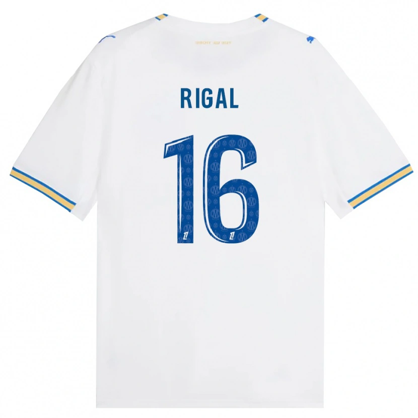 Danxen Dames Pablo Rigal #16 Dodgerblauw Wit Thuisshirt Thuistenue 2026/27 T-Shirt België
