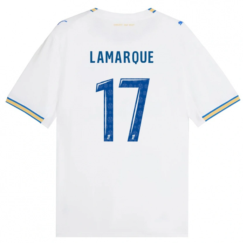 Danxen Dames Alais Lamarque #17 Dodgerblauw Wit Thuisshirt Thuistenue 2026/27 T-Shirt België