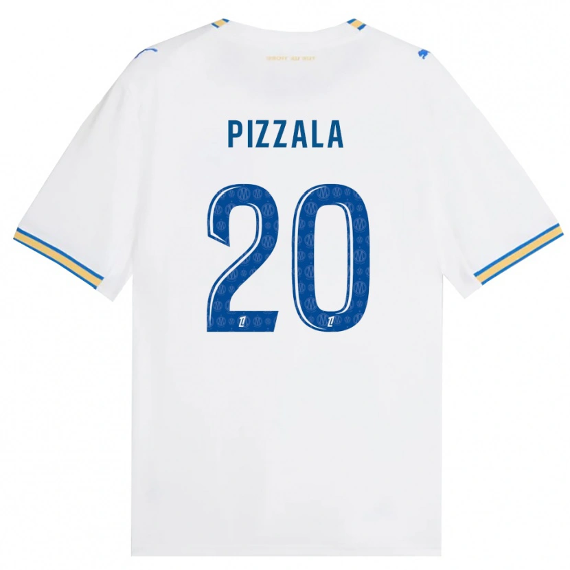 Danxen Dames Caroline Pizzala #20 Dodgerblauw Wit Thuisshirt Thuistenue 2026/27 T-Shirt België
