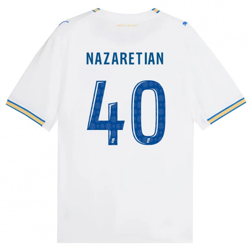 Danxen Dames Manuel Nazaretian #40 Dodgerblauw Wit Thuisshirt Thuistenue 2026/27 T-Shirt België