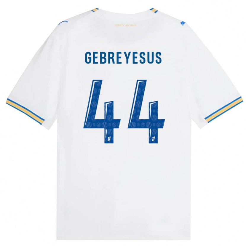 Danxen Dames Esey Gebreyesus #44 Dodgerblauw Wit Thuisshirt Thuistenue 2026/27 T-Shirt België