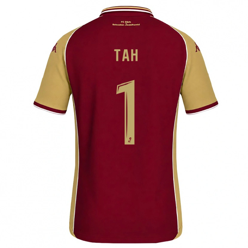 Danxen Dames Béonaho Tah #1 Goudenrood Donkerrood Thuisshirt Thuistenue 2026/27 T-Shirt België