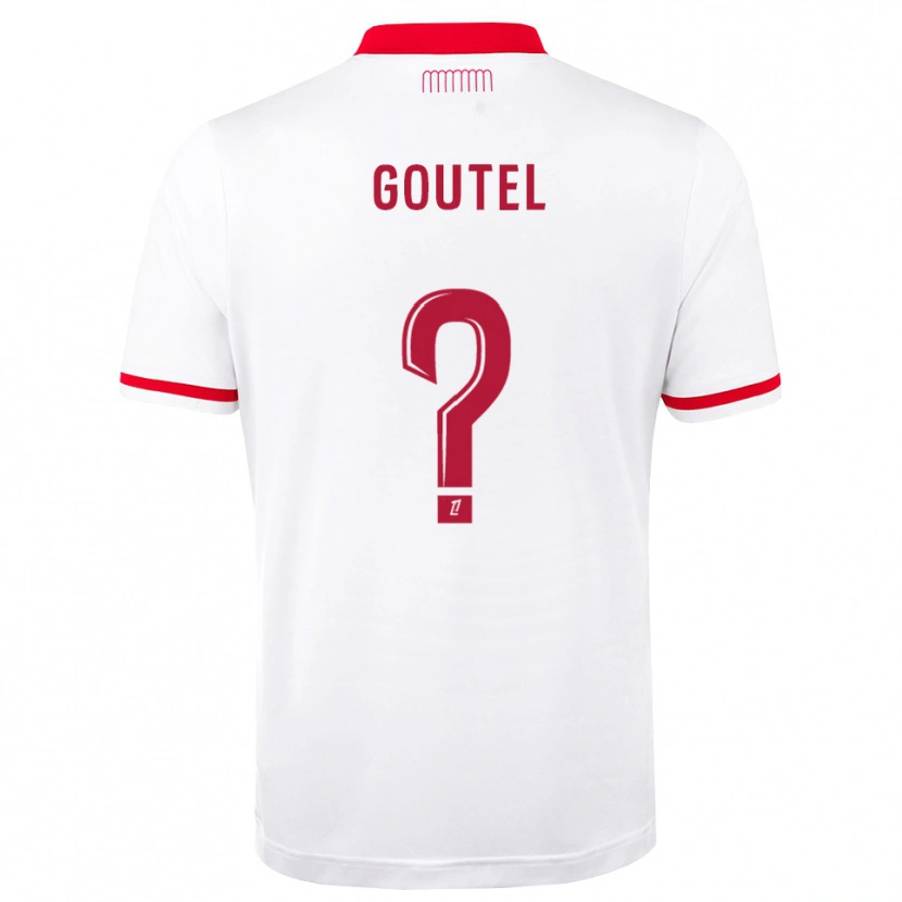 Danxen Dames Farid Goutel #0 Rood Wit Thuisshirt Thuistenue 2026/27 T-Shirt België