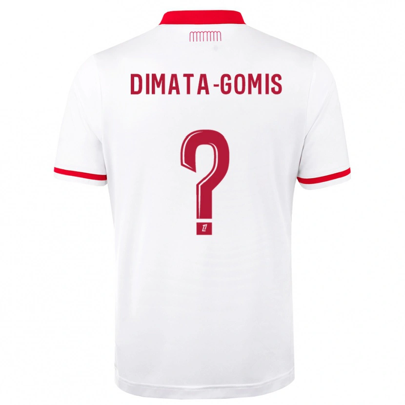 Danxen Dames Kamron Dimata-Gomis #0 Rood Wit Thuisshirt Thuistenue 2026/27 T-Shirt België