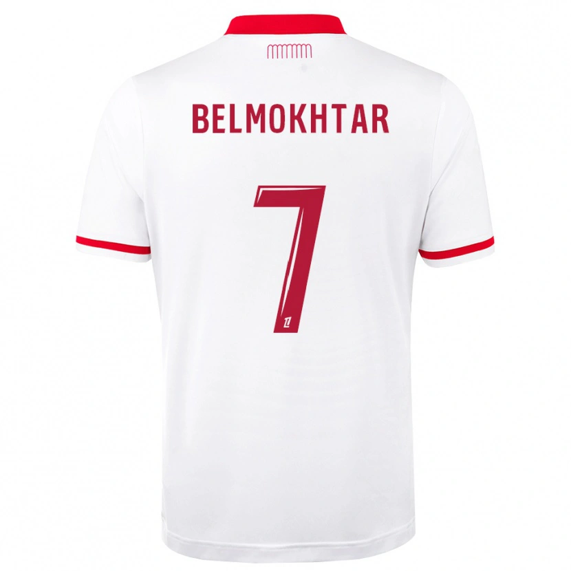 Danxen Dames Ilies Belmokhtar #7 Rood Wit Thuisshirt Thuistenue 2026/27 T-Shirt België