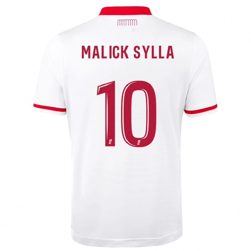 Danxen Dames Malick Sylla #10 Rood Wit Thuisshirt Thuistenue 2026/27 T-Shirt België