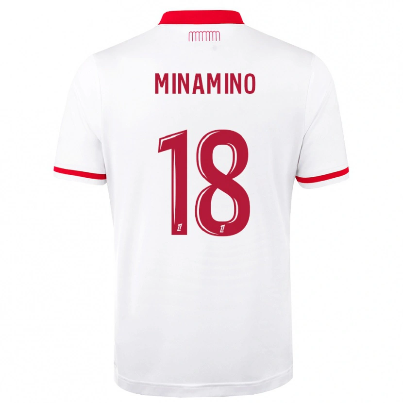 Danxen Dames Takumi Minamino #18 Rood Wit Thuisshirt Thuistenue 2026/27 T-Shirt België