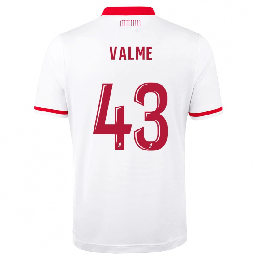 Danxen Dames Ritchy Valme #43 Rood Wit Thuisshirt Thuistenue 2026/27 T-Shirt België