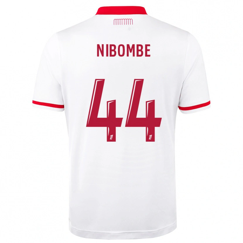 Danxen Dames Samuel Nibombe #44 Rood Wit Thuisshirt Thuistenue 2026/27 T-Shirt België