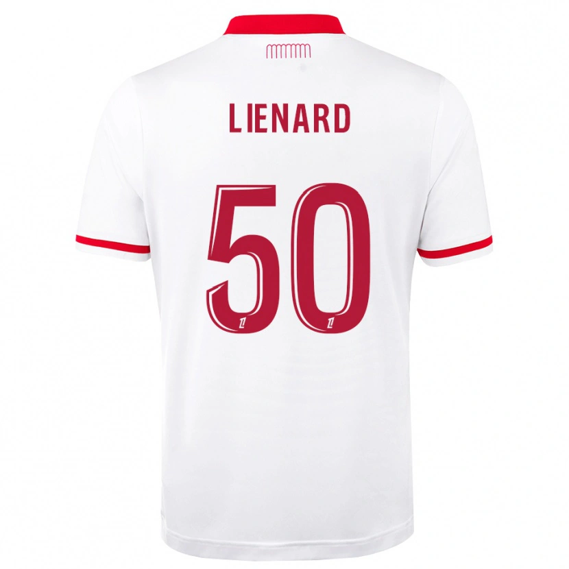 Danxen Dames Yann Lienard #50 Rood Wit Thuisshirt Thuistenue 2026/27 T-Shirt België