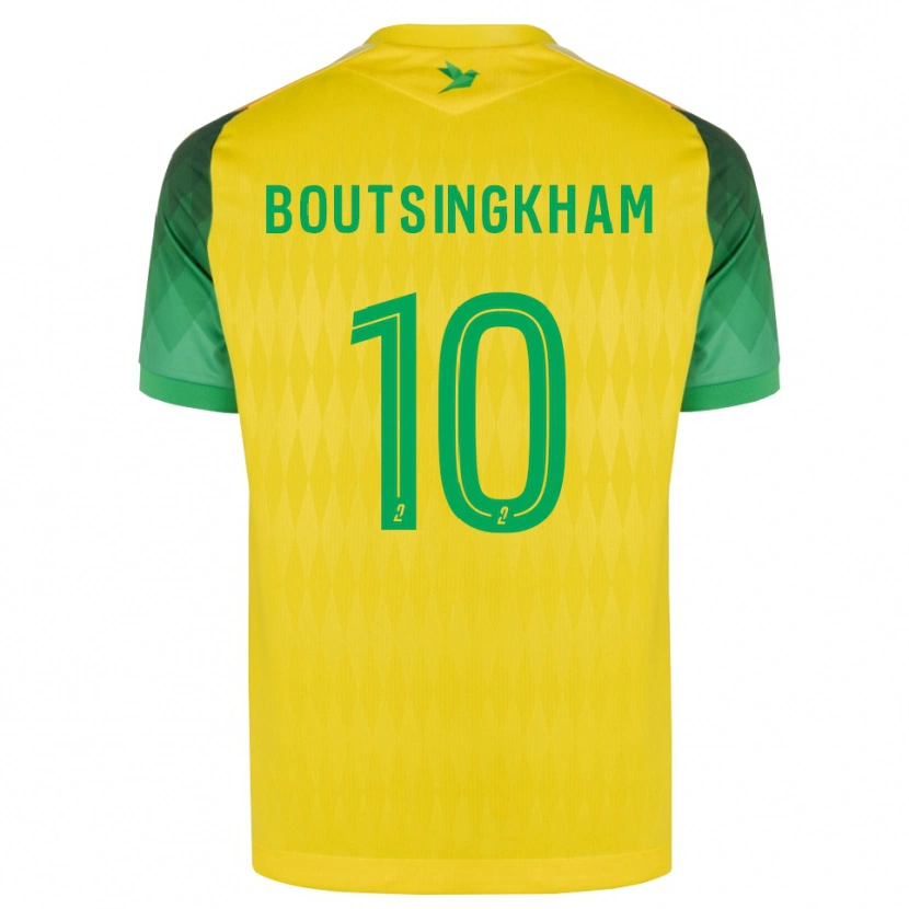 Danxen Dames Hugo Boutsingkham #10 Geel Groen Rood Thuisshirt Thuistenue 2026/27 T-Shirt België