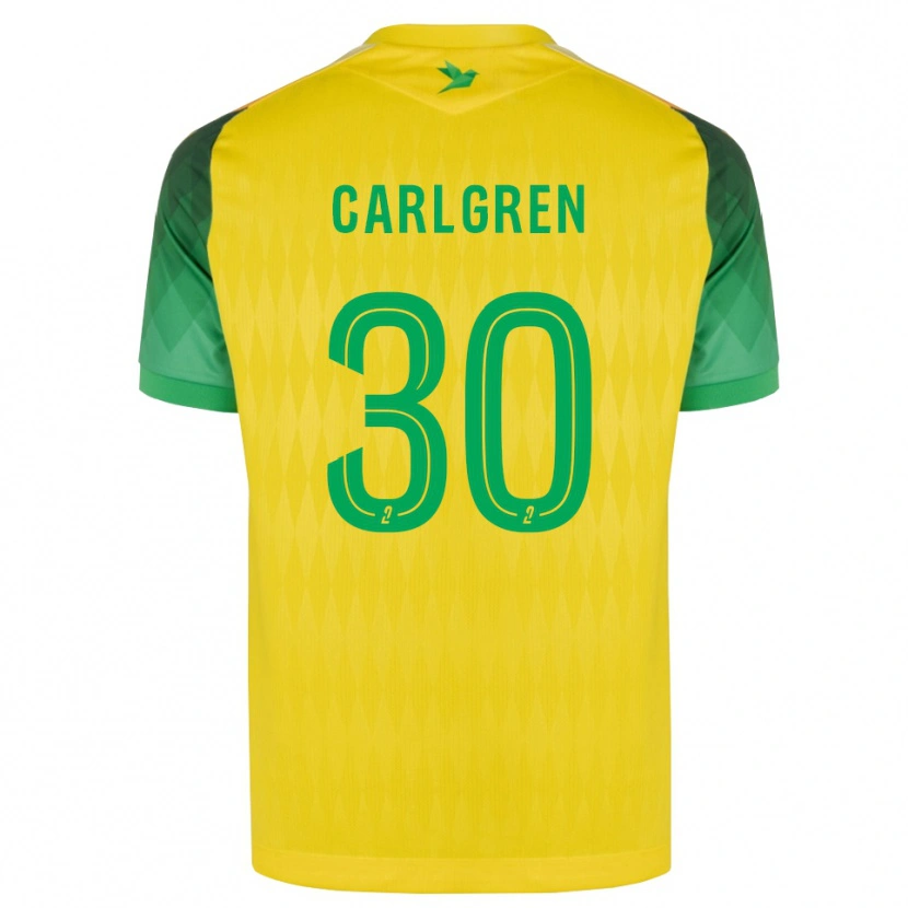 Danxen Dames Patrik Carlgren #30 Geel Groen Rood Thuisshirt Thuistenue 2026/27 T-Shirt België