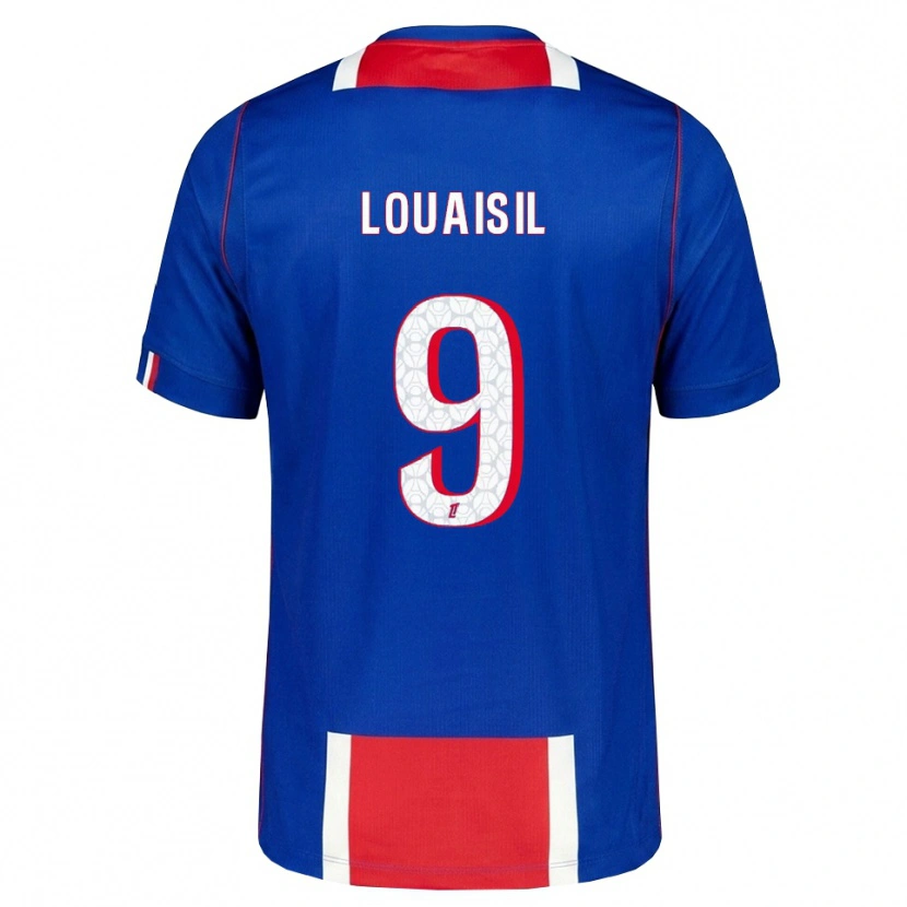 Danxen Dames Kévin Louaisil #9 Rood Wit Blauw Thuisshirt Thuistenue 2026/27 T-Shirt België