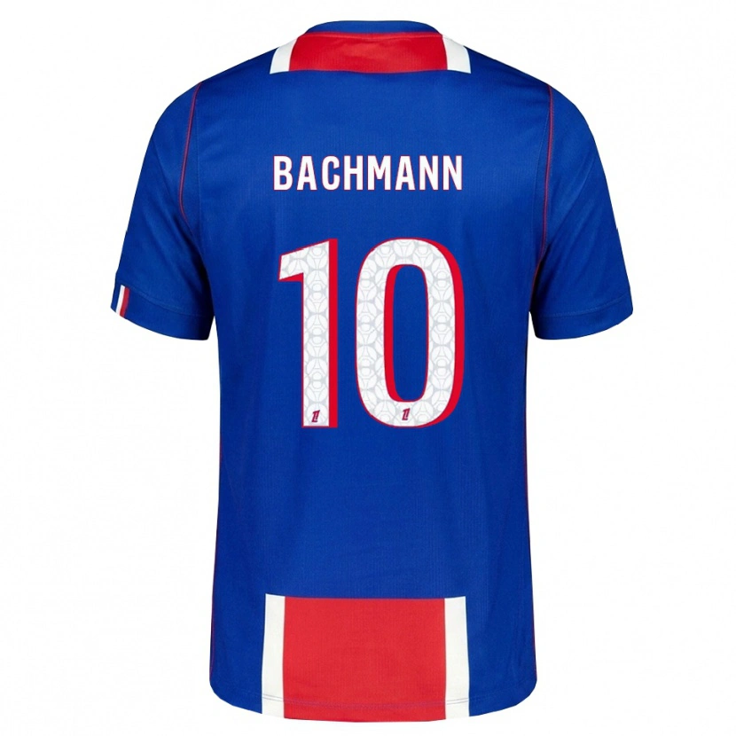 Danxen Dames Ramona Bachmann #10 Rood Wit Blauw Thuisshirt Thuistenue 2026/27 T-Shirt België