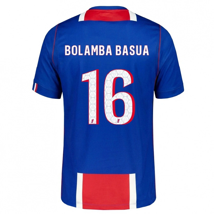 Danxen Dames Kévin Bolamba Basua #16 Rood Wit Blauw Thuisshirt Thuistenue 2026/27 T-Shirt België