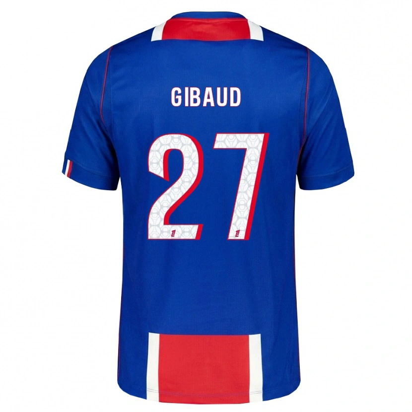 Danxen Dames Pierre Gibaud #27 Rood Wit Blauw Thuisshirt Thuistenue 2026/27 T-Shirt België