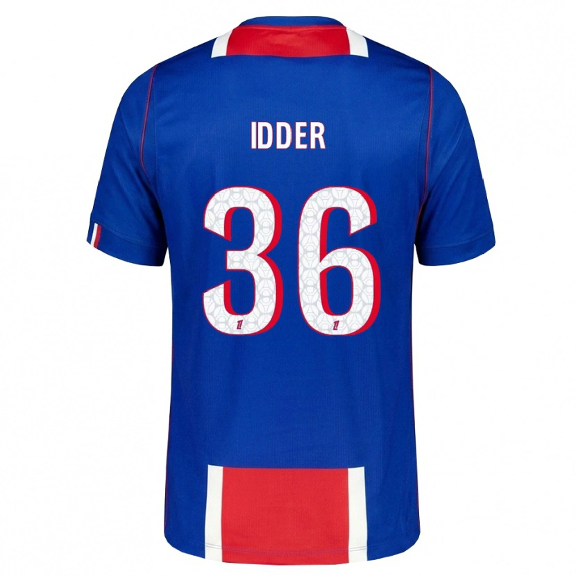 Danxen Dames Younes Idder #36 Rood Wit Blauw Thuisshirt Thuistenue 2026/27 T-Shirt België