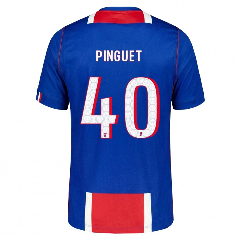 Danxen Dames Alice Pinguet #40 Rood Wit Blauw Thuisshirt Thuistenue 2026/27 T-Shirt België