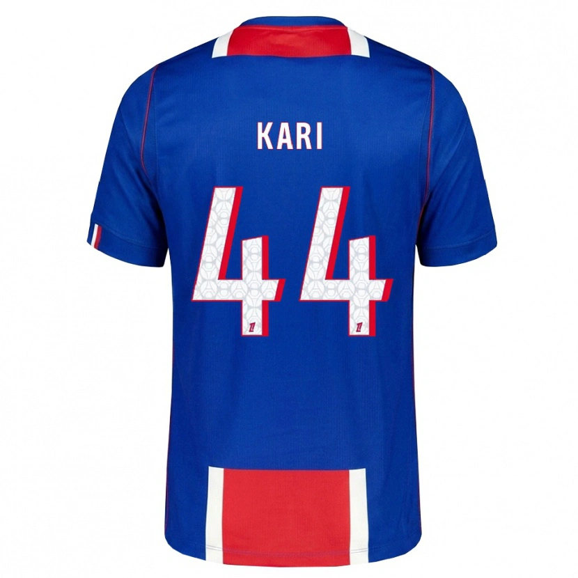 Danxen Dames Ayman Kari #44 Rood Wit Blauw Thuisshirt Thuistenue 2026/27 T-Shirt België