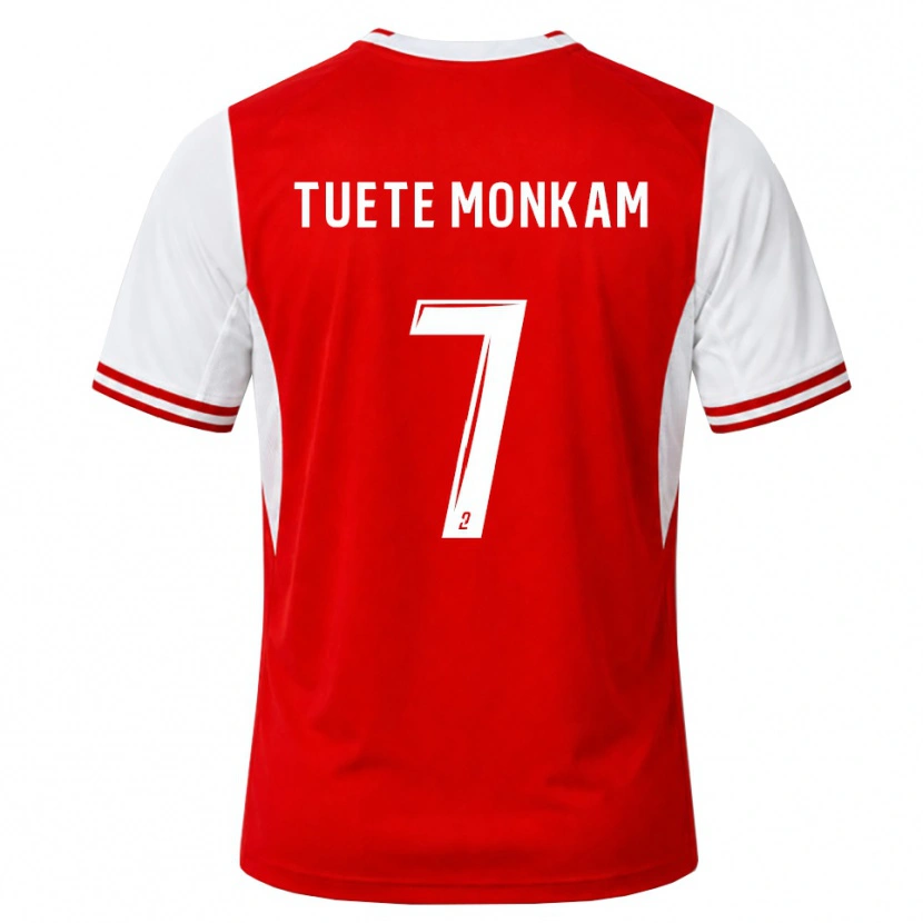 Danxen Dames Malcolm Tuete Monkam #7 Rood Wit Thuisshirt Thuistenue 2026/27 T-Shirt België