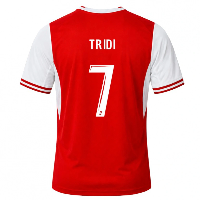 Danxen Dames Elyes Tridi #7 Rood Wit Thuisshirt Thuistenue 2026/27 T-Shirt België