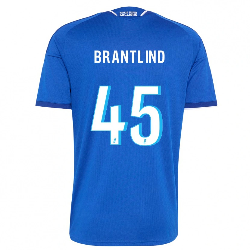 Danxen Dames Benjamin Brantlind #45 Koninklijk Blauw Wit Thuisshirt Thuistenue 2026/27 T-Shirt België