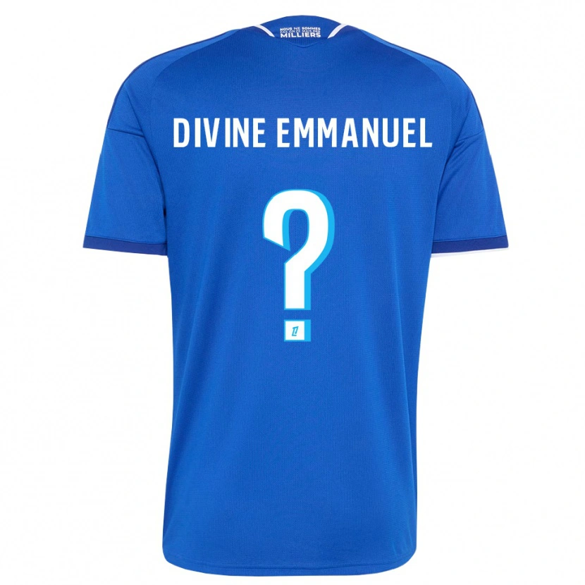Danxen Dames Victor Divine Emmanuel #0 Koninklijk Blauw Wit Thuisshirt Thuistenue 2026/27 T-Shirt België