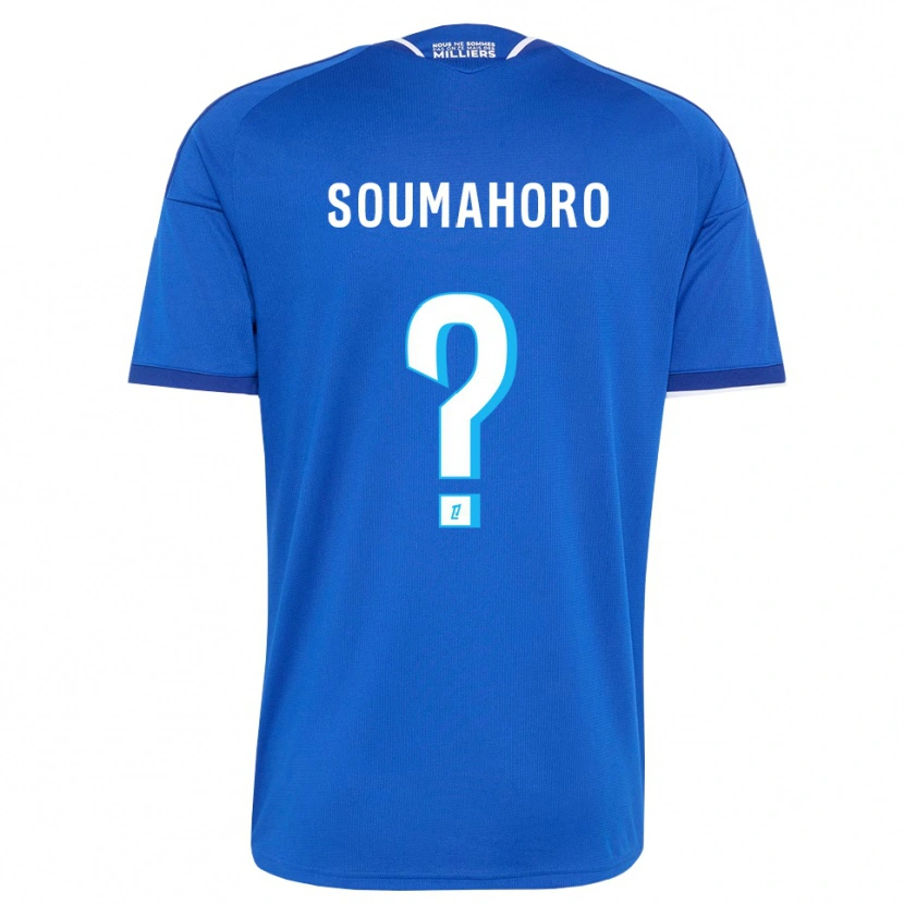 Danxen Dames Mohamed Soumahoro #0 Koninklijk Blauw Wit Thuisshirt Thuistenue 2026/27 T-Shirt België