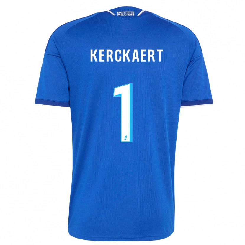 Danxen Dames Gabriel Kerckaert #1 Koninklijk Blauw Wit Thuisshirt Thuistenue 2026/27 T-Shirt België