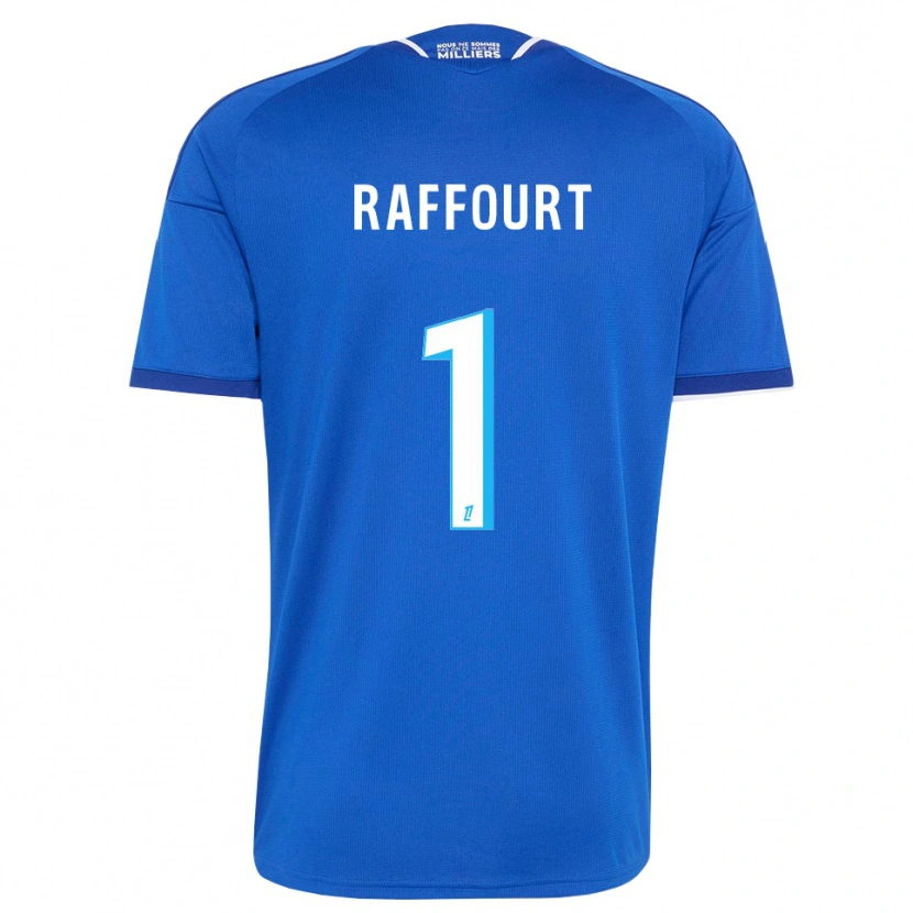 Danxen Dames Timéo Raffourt #1 Koninklijk Blauw Wit Thuisshirt Thuistenue 2026/27 T-Shirt België