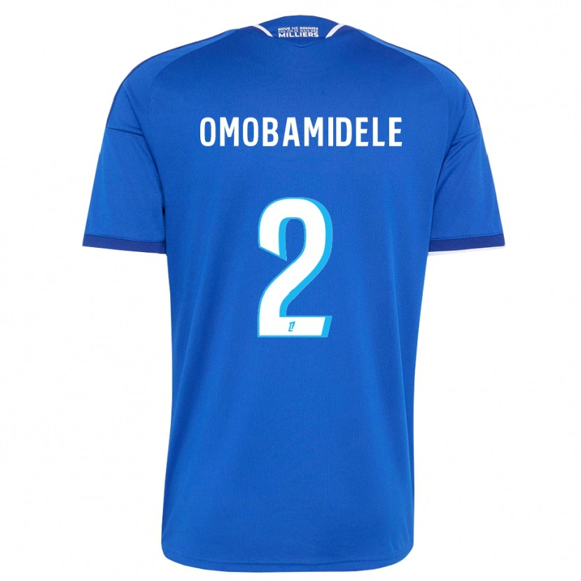 Danxen Dames Andrew Omobamidele #2 Koninklijk Blauw Wit Thuisshirt Thuistenue 2026/27 T-Shirt België