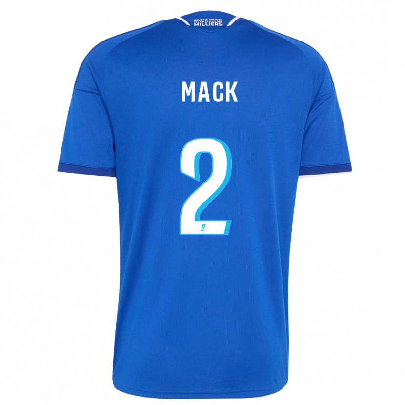 Danxen Dames Hugo Mack #2 Koninklijk Blauw Wit Thuisshirt Thuistenue 2026/27 T-Shirt België