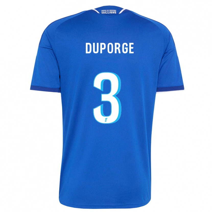 Danxen Dames Morgane Duporge #3 Koninklijk Blauw Wit Thuisshirt Thuistenue 2026/27 T-Shirt België