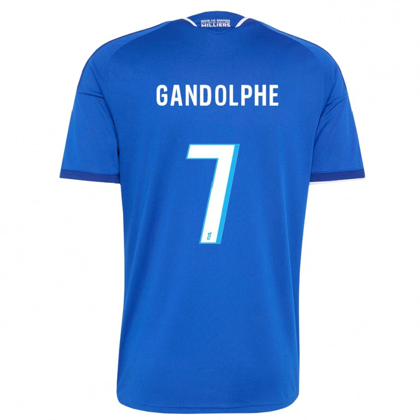 Danxen Dames Adrien Gandolphe #7 Koninklijk Blauw Wit Thuisshirt Thuistenue 2026/27 T-Shirt België