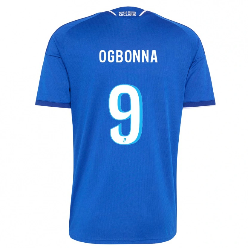 Danxen Dames Stanley Ogbonna #9 Koninklijk Blauw Wit Thuisshirt Thuistenue 2026/27 T-Shirt België