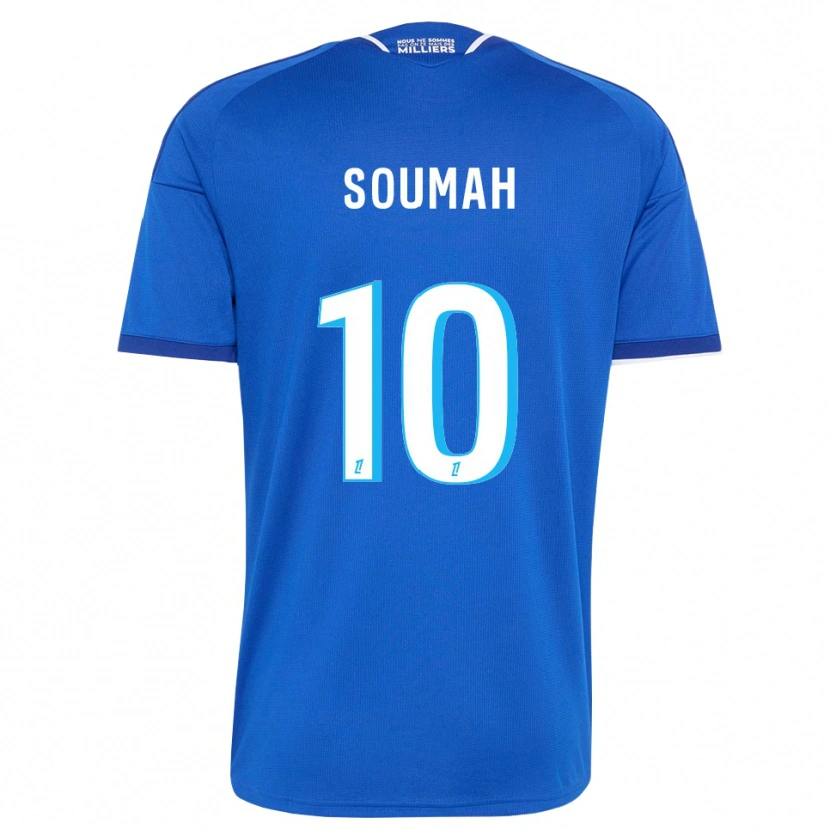 Danxen Dames Mohamed Soumah #10 Koninklijk Blauw Wit Thuisshirt Thuistenue 2026/27 T-Shirt België