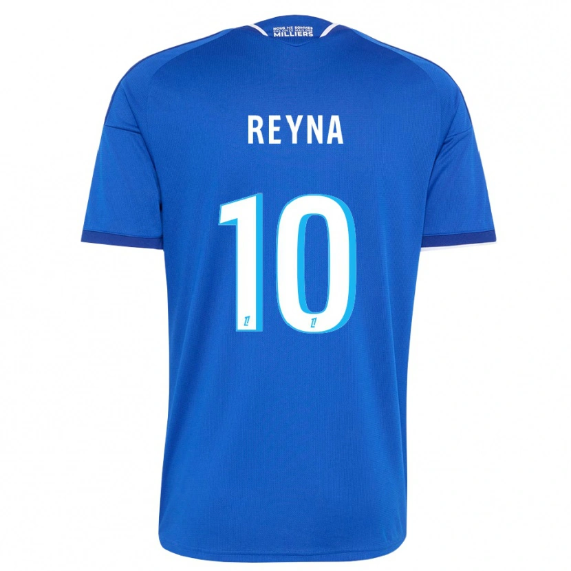 Danxen Dames Giovanni Reyna #10 Koninklijk Blauw Wit Thuisshirt Thuistenue 2026/27 T-Shirt België