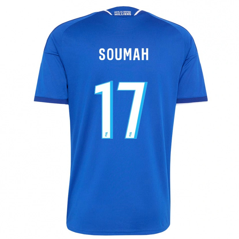 Danxen Dames Malick Soumah #17 Koninklijk Blauw Wit Thuisshirt Thuistenue 2026/27 T-Shirt België
