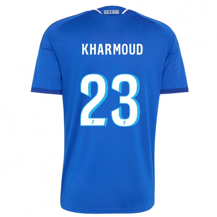 Danxen Dames Rayan Kharmoud #23 Koninklijk Blauw Wit Thuisshirt Thuistenue 2026/27 T-Shirt België