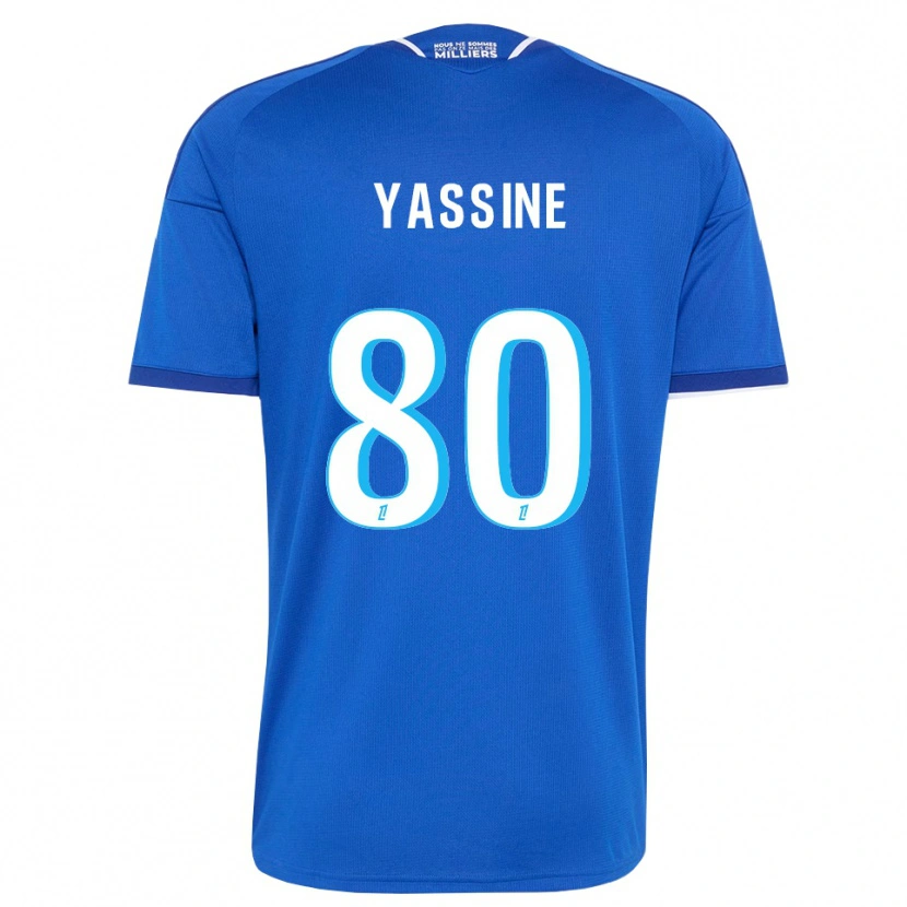 Danxen Dames Gessime Yassine #80 Koninklijk Blauw Wit Thuisshirt Thuistenue 2026/27 T-Shirt België