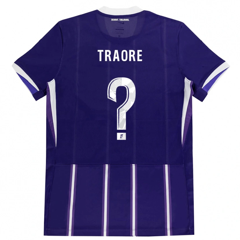 Danxen Dames Bonota Traoré #0 Paars Wit Thuisshirt Thuistenue 2026/27 T-Shirt België