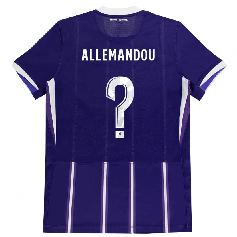 Danxen Dames Teddy Allemandou #0 Paars Wit Thuisshirt Thuistenue 2026/27 T-Shirt België