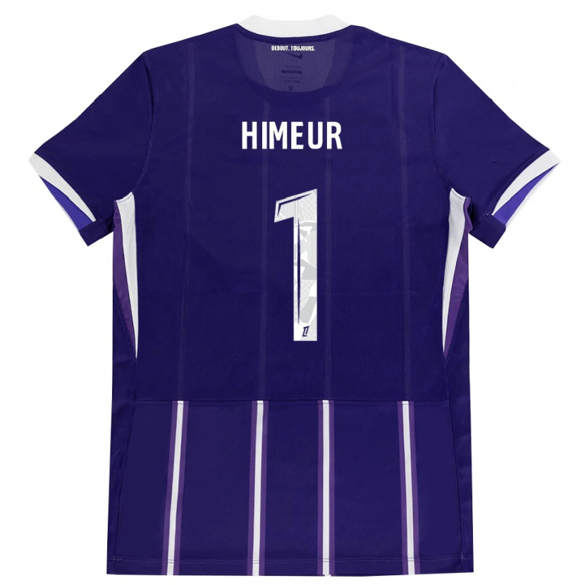 Danxen Dames Thomas Himeur #1 Paars Wit Thuisshirt Thuistenue 2026/27 T-Shirt België