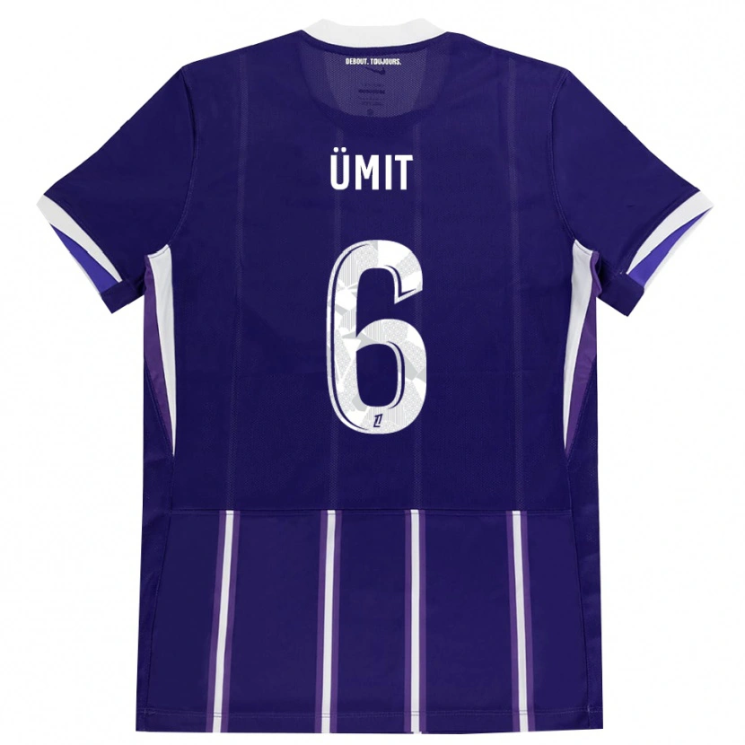 Danxen Dames Ümit Akdağ #6 Paars Wit Thuisshirt Thuistenue 2026/27 T-Shirt België