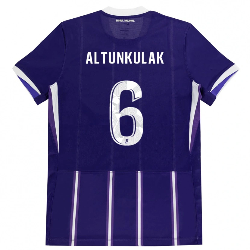 Danxen Dames Selen Altunkulak #6 Paars Wit Thuisshirt Thuistenue 2026/27 T-Shirt België