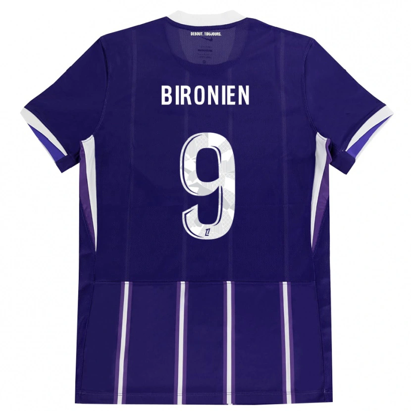 Danxen Dames Mymithye Bironien #9 Paars Wit Thuisshirt Thuistenue 2026/27 T-Shirt België