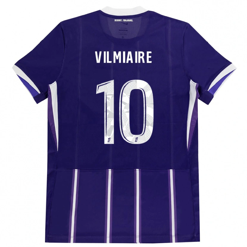 Danxen Dames Kelly Vilmiaire #10 Paars Wit Thuisshirt Thuistenue 2026/27 T-Shirt België