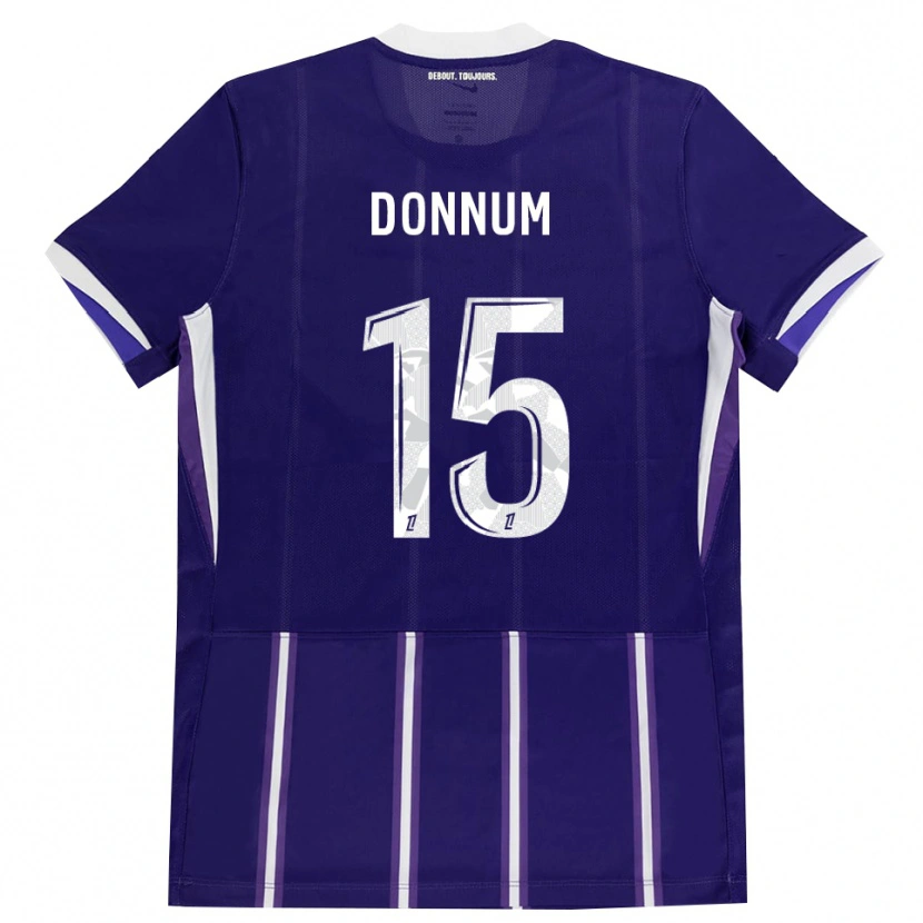 Danxen Dames Aron Dønnum #15 Paars Wit Thuisshirt Thuistenue 2026/27 T-Shirt België
