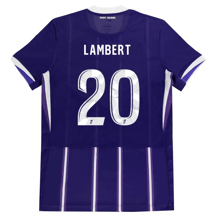 Danxen Dames Sarah Lambert #20 Paars Wit Thuisshirt Thuistenue 2026/27 T-Shirt België